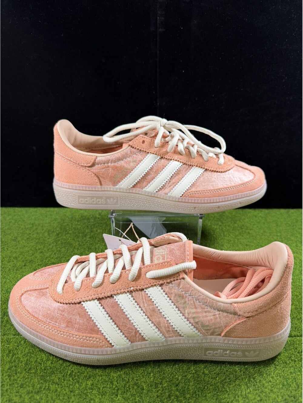 Adidas Handball Spezial Shoes Salmon Pink Sneakers - Size 5 - Jr3661